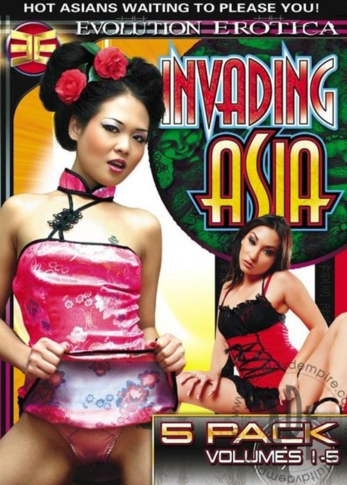 Invading Asia Vol. 1-5 cover