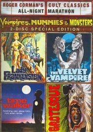 Lady Frankenstein / Time Walker / The Velvet Vampire / Grotesque (Vampires, Mummies And Monsters Collection) Boxcover