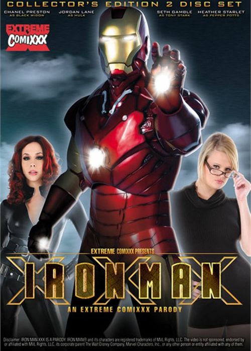 Iron Man XXX: An Extreme Comixxx Parody cover