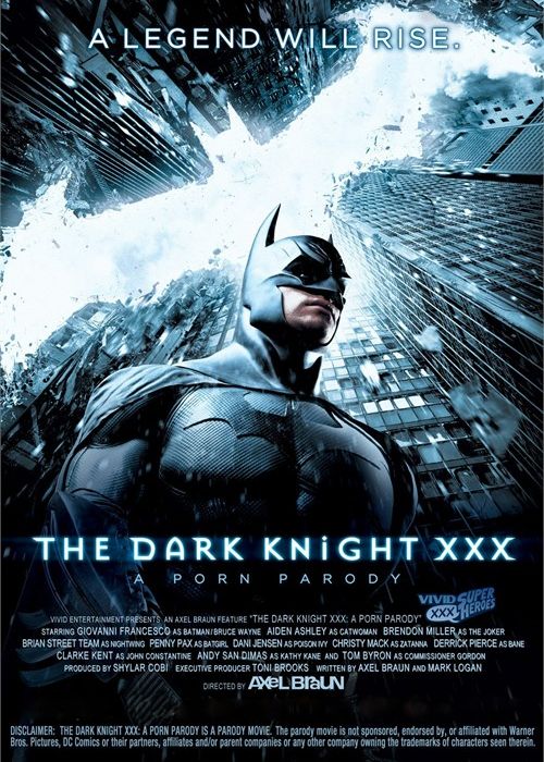 Dark Knight XXX: A Porn Parody, The cover
