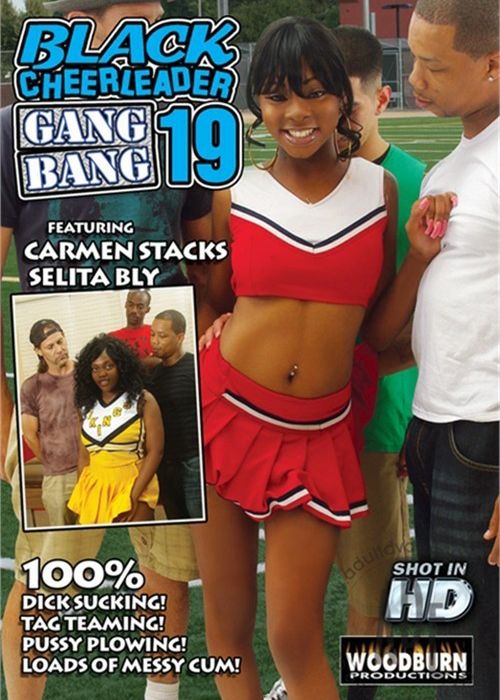 Black Cheerleader Gang Bang 19 cover