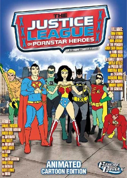 Justice League Of Pornstar Heroes: (Animated Cartoon Edition) cover