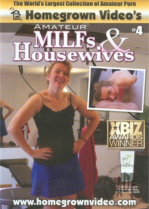Amateur MILFs & Housewives #4 cover