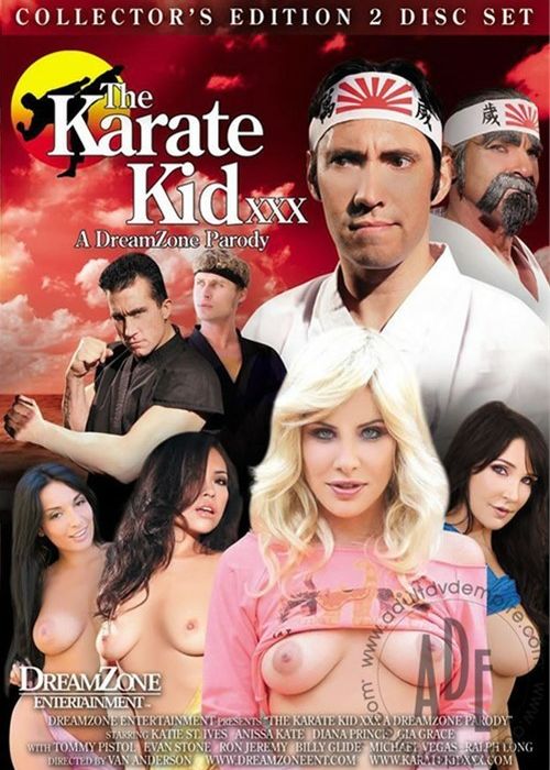 Karate Kid XXX: A Dreamzone Parody, The cover