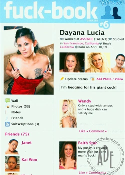 Fuck-Book Diaries #6 cover
