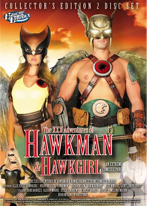 XXX Adventures Of Hawkman & Hawkgirl, The cover