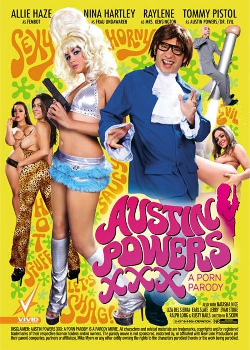 Austin Powers XXX: A Porn Parody cover