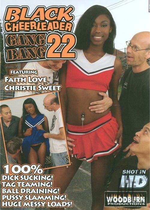 Black Cheerleader Gang Bang 22 cover