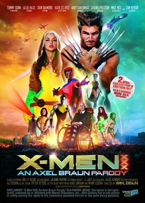 X-Men XXX: An Axel Braun Parody cover