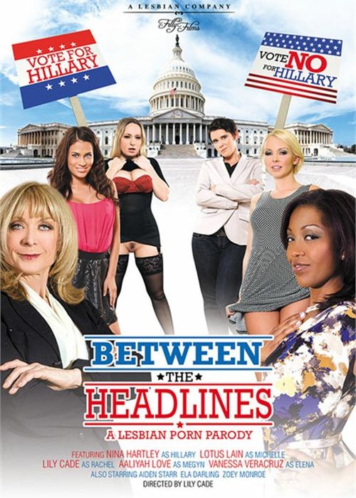 Between The Headlines: A Lesbian Porn Parody cover