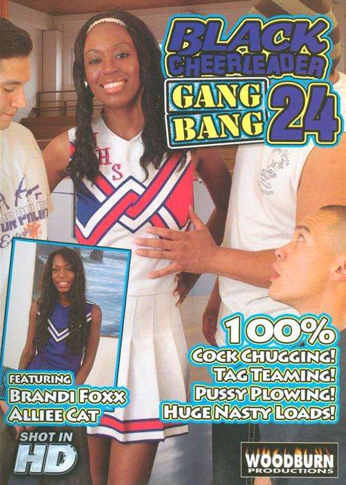 Black Cheerleader Gang Bang 24 cover