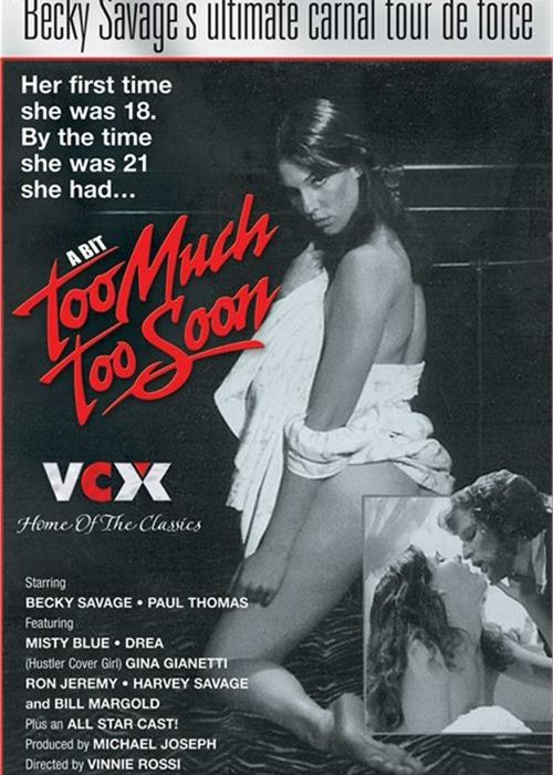 Too Much Too Soon cover