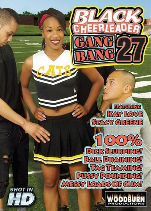 Black Cheerleader Gang Bang 27 cover