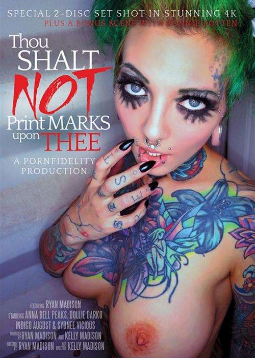 Thou Shalt Not Print Marks Upon Thee cover