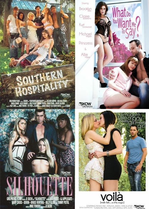 Skow For Girlfriends Films 4-Pack #3 cover
