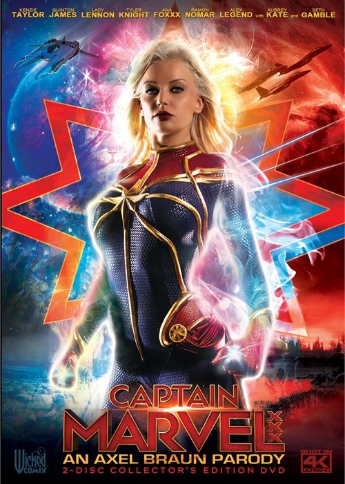 Captain Marvel XXX: An Axel Braun Parody cover