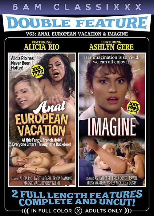 Double Feature V63: Anal European Vacation/Imagine cover