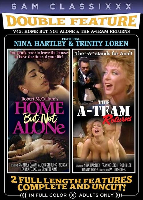 Double Feature V45: Home But Not Alone/A-Team Returns, The cover