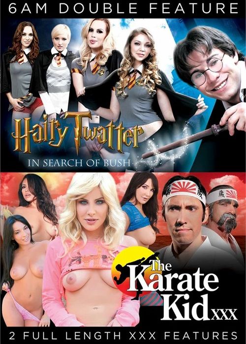 6AM Double Feature:Hairy Twatter/The Karate Kid XXX cover