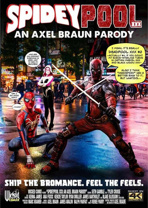 SpideyPool XXX: An Axel Braun Parody cover