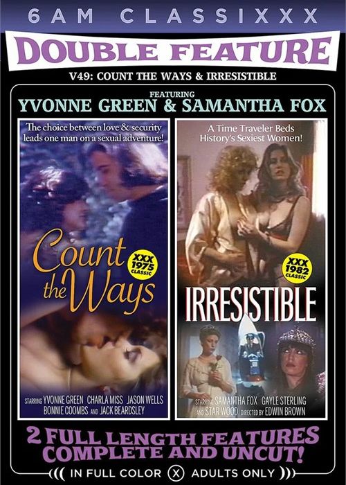 Double Feature V49: Count The Ways/Irresistible cover